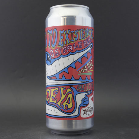 This is a can of DEYA - Spoken Into Existence - 0.5% (500ml). It is a Pale Ale craft beer available to buy from Ghost Whale, voted London's best craft beer shop.