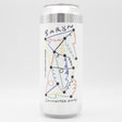 This is a can of Baron - Connnected Dots - 5.2% (500ml). It is a Lager / Pilsner / Kölsch craft beer available to buy from Ghost Whale, voted London's best craft beer shop.