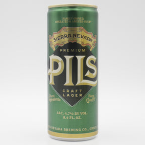 This is a can of Sierra Nevada - Pils - 4.7% (248ml). It is a Lager / Pilsner / Kölsch craft beer available to buy from Ghost Whale, voted London's best craft beer shop.