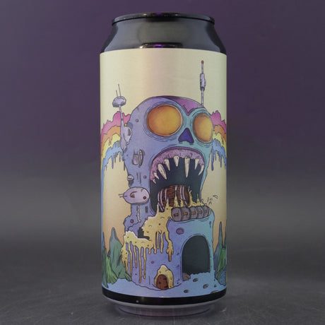 This is a can of Holy Goat - Supa Scoopa - 5.2% (440ml). It is a Pale Ale craft beer available to buy from Ghost Whale, voted London's best craft beer shop.