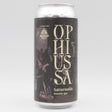 This is a can of Ophiussa - Saturnalia - 8% (440ml). It is a Double IPA craft beer available to buy from Ghost Whale, voted London's best craft beer shop.