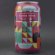 This is a can of Collective Arts - Guava Gose: Non Alcoholic - 0.4% (355ml). It is a Gose craft beer available to buy from Ghost Whale, voted London's best craft beer shop.