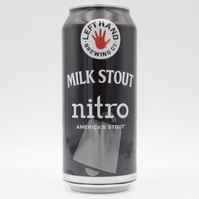 This is a can of Left Hand - Nitro Milk Stout - 6% (400ml). It is a Stout / Porter craft beer available to buy from Ghost Whale, voted London's best craft beer shop.