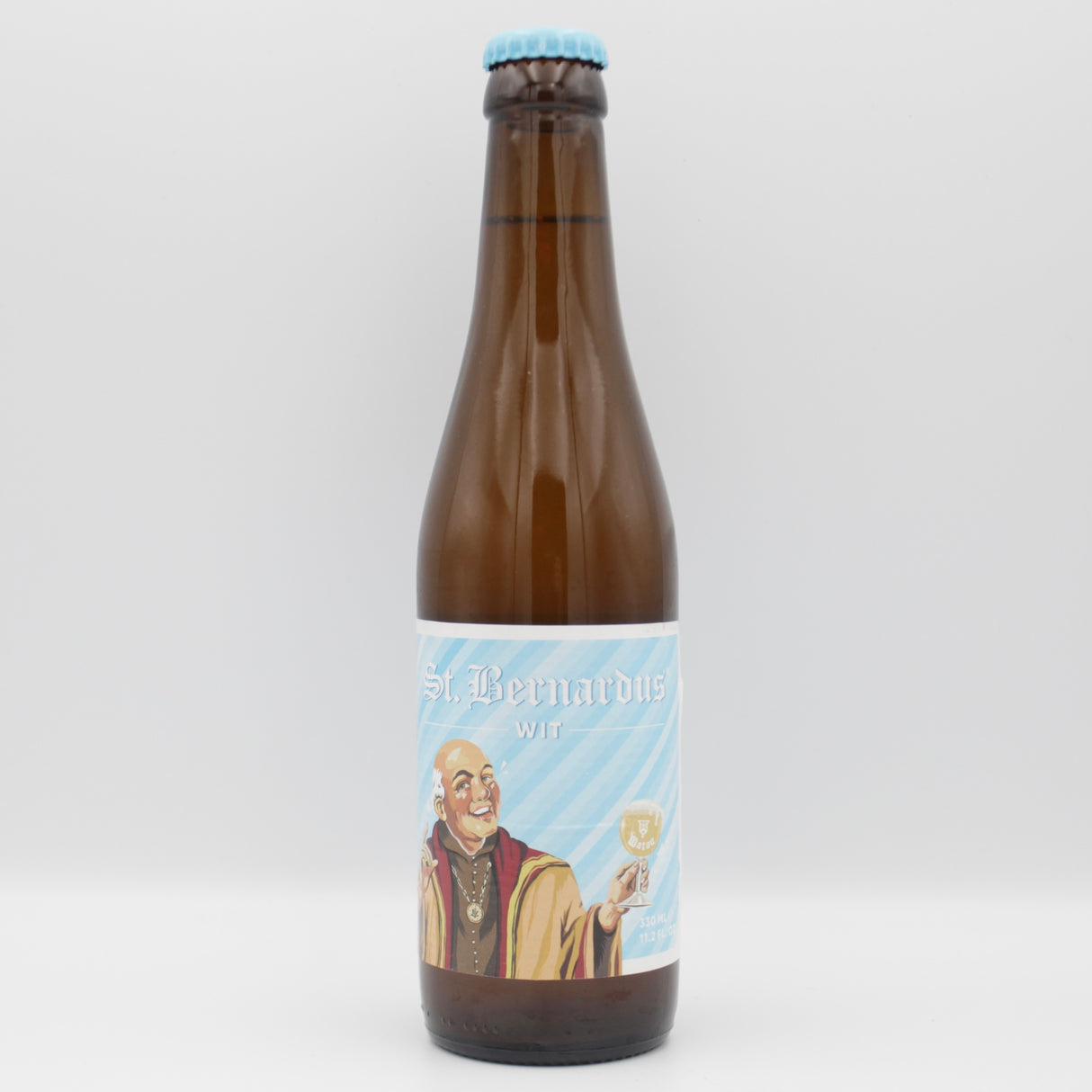 This is a bottle of St Bernardus - Wit - 5.5% (330ml). It is a Wit / Wheat craft beer available to buy from Ghost Whale, voted London's best craft beer shop.