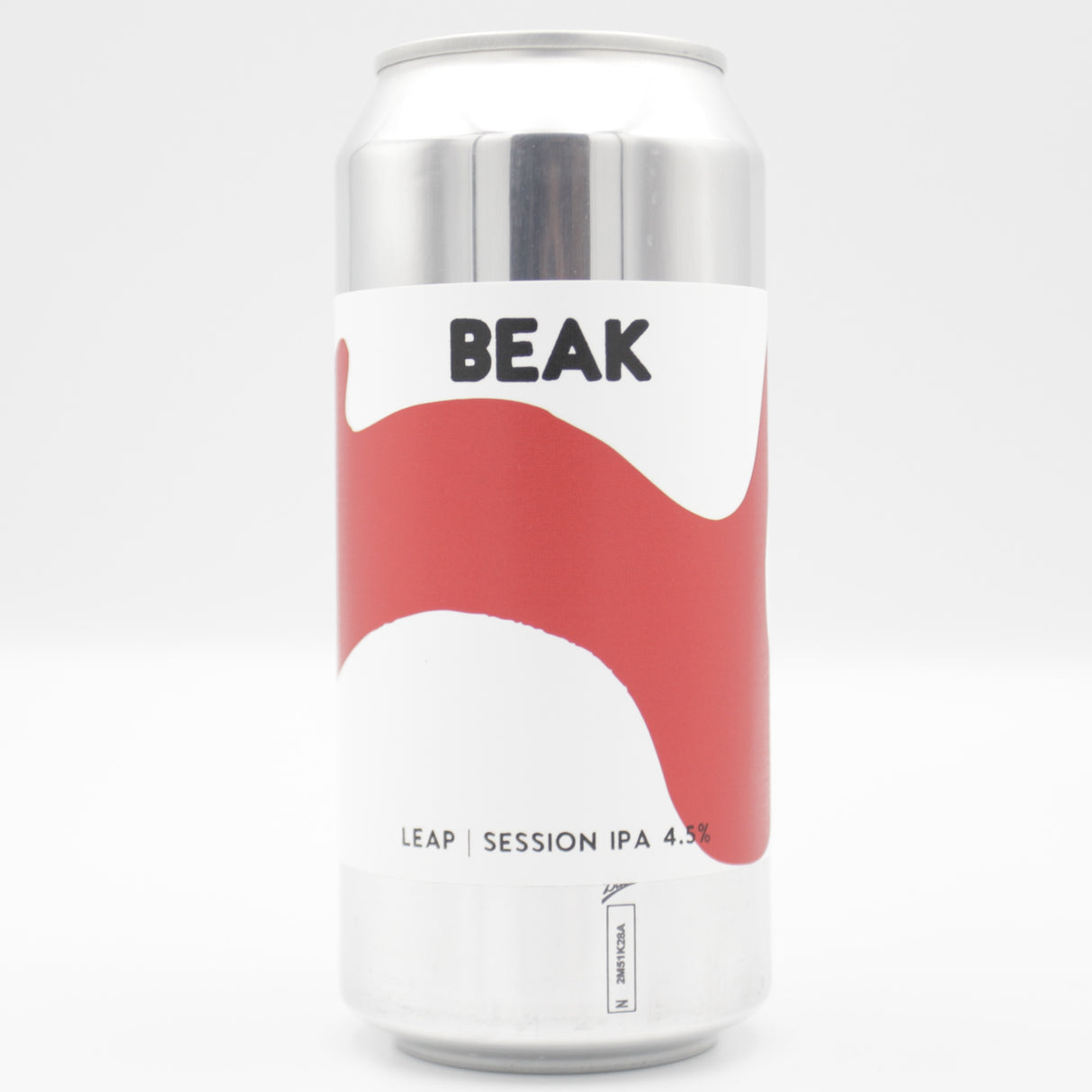 This is a can of Beak - Leap - 4.5% (440ml). It is a Session IPA craft beer available to buy from Ghost Whale, voted London's best craft beer shop.