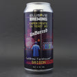 This is a can of Elusive Brewing / UnBarred - Experiments in Yeast #3 - Farmhouse Saison - 4.5% (440ml). It is a Saison craft beer available to buy from Ghost Whale, voted London's best craft beer shop.