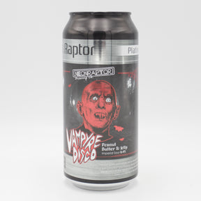 This is a can of Neon Raptor - Vampyre Disco Platinum - 8.4% (440ml). It is a Sour craft beer available to buy from Ghost Whale, voted London's best craft beer shop.