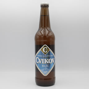 This is a can of Pivovar Cvikov - Klic - 4.8% (500ml). It is a Lager / Pilsner / Kölsch craft beer available to buy from Ghost Whale, voted London's best craft beer shop.