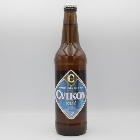 This is a can of Pivovar Cvikov - Klic - 4.8% (500ml). It is a Lager / Pilsner / Kölsch craft beer available to buy from Ghost Whale, voted London's best craft beer shop.