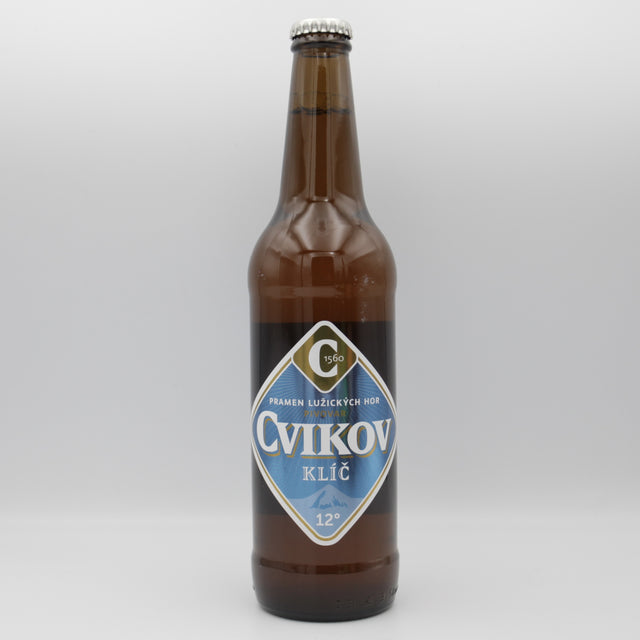 This is a can of Pivovar Cvikov - Klic - 4.8% (500ml). It is a Lager / Pilsner / Kölsch craft beer available to buy from Ghost Whale, voted London's best craft beer shop.