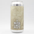 This is a can of Azvex - Nazca Lines - 6.2% (440ml). It is a IPA craft beer available to buy from Ghost Whale, voted London's best craft beer shop.