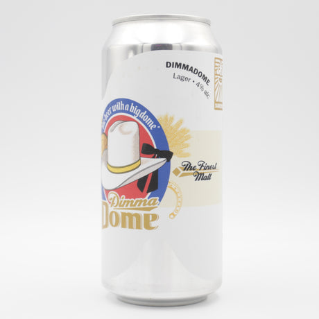 This is a can of Sureshot - Dimmadome - 4% (440ml). It is a Lager / Pilsner / Kölsch craft beer available to buy from Ghost Whale, voted London's best craft beer shop.