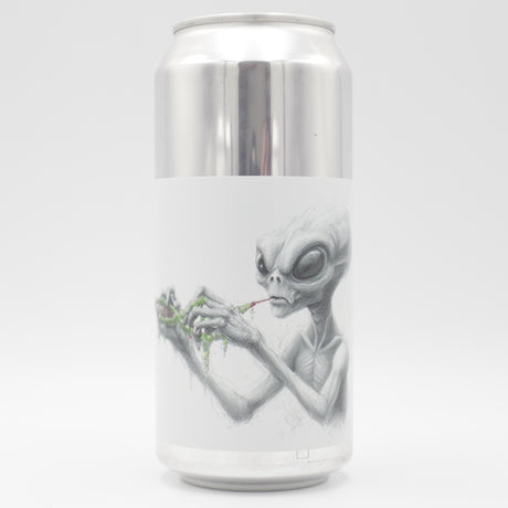 This is a can of Azvex / Deep Fried Beers - Operation Genome: 26.06 DIPA - 8.2% (440ml). It is a Double IPA craft beer available to buy from Ghost Whale, voted London's best craft beer shop.