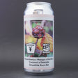This is a can of Arpus Brewing Co / Drekker / 450 North - Boysenberry x Mango x Vanilla x Coconut x Granola Smoothie Sour Ale - 5% (440ml). It is a Sour craft beer available to buy from Ghost Whale, voted London's best craft beer shop.