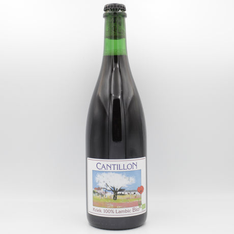 This is a sharing bottle of Cantillon - Kriek 100% Lambic Bio (2026) - 6% (750ml). It is a Lambic craft beer available to buy from Ghost Whale, voted London's best craft beer shop.