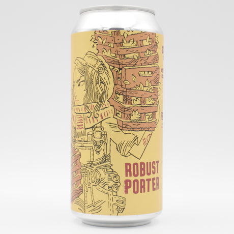 This is a can of Burning Sky - Robust Porter - 5.8% (440ml). It is a Stout / Porter craft beer available to buy from Ghost Whale, voted London's best craft beer shop.