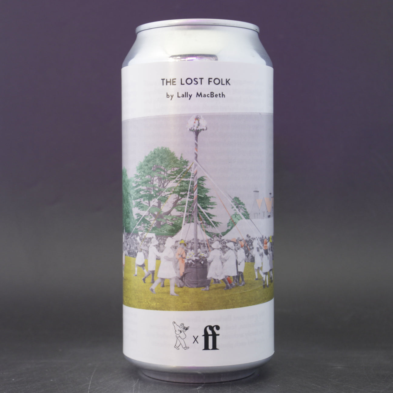 This is a can of Beak Brewery - The Lost Folk - 5% (440ml). It is a Pale Ale craft beer available to buy from Ghost Whale, voted London's best craft beer shop.