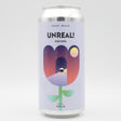 This is a can of Fuerst Wiacek / Hop Butcher For The World - Unreal! - 8% (440ml). It is a Double IPA craft beer available to buy from Ghost Whale, voted London's best craft beer shop.