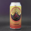 This is a can of Otherworld - Fuego - 4.4% (440ml). It is a Sour craft beer available to buy from Ghost Whale, voted London's best craft beer shop.