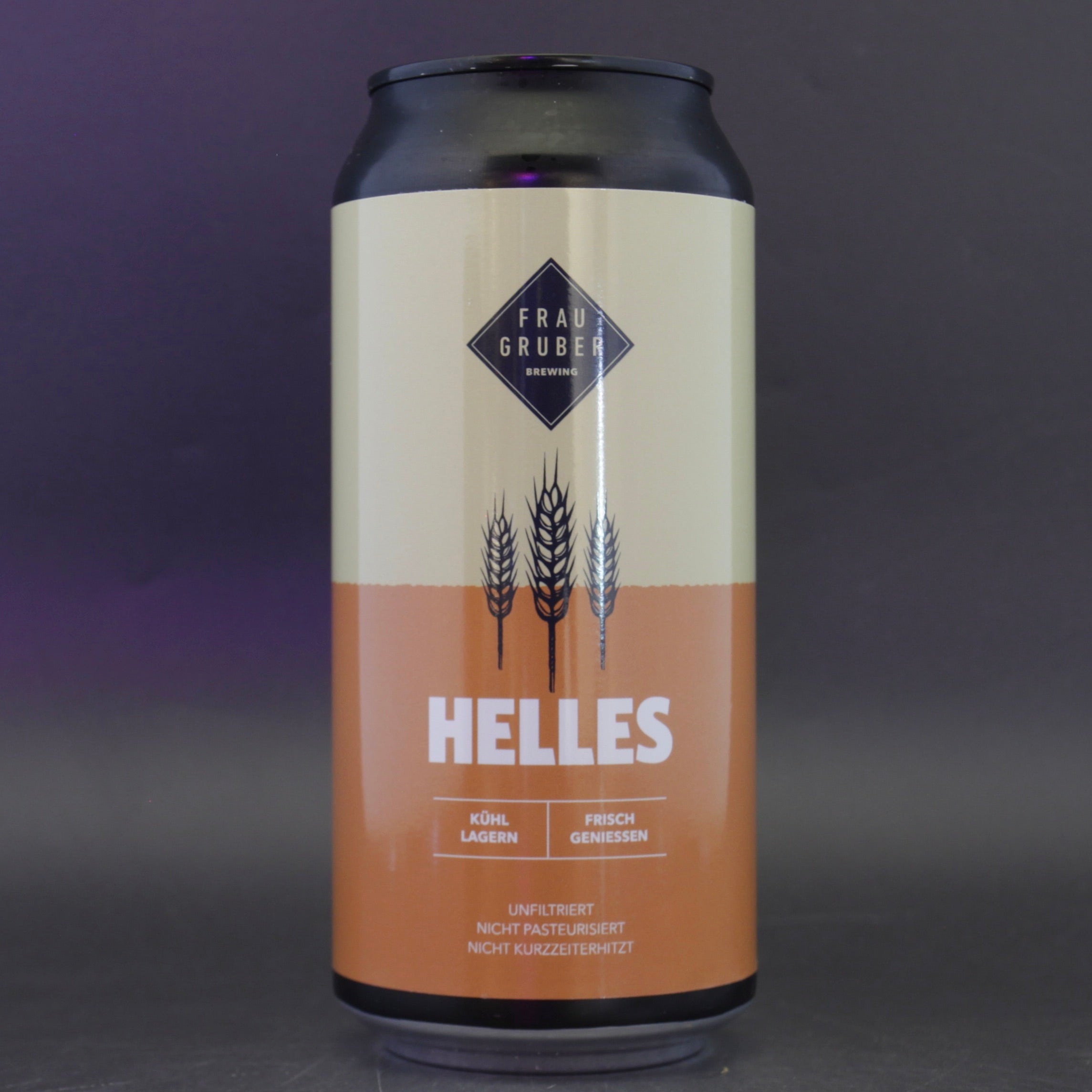 Frau Gruber - Helles - 4.8% (440ml) - Ghost Whale