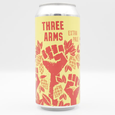 This is a can of Burning Sky - Three Arms - 4% (440ml). It is a Pale Ale craft beer available to buy from Ghost Whale, voted London's best craft beer shop.