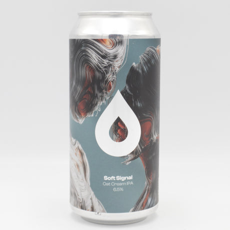 This is a can of Polly's Brew Co - Soft Signal - 6.4% (440ml). It is a IPA craft beer available to buy from Ghost Whale, voted London's best craft beer shop.