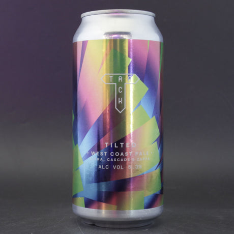 This is a can of Track - Tilted - 5.3% (440ml). It is a Pale Ale craft beer available to buy from Ghost Whale, voted London's best craft beer shop.