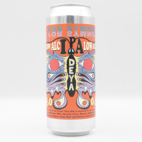 This is a can of DEYA - Eye For Symmetry - 0.5% (500ml). It is a IPA craft beer available to buy from Ghost Whale, voted London's best craft beer shop.