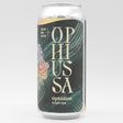 This is a can of Ophiussa - Ophidian - 10% (440ml). It is a Triple IPA craft beer available to buy from Ghost Whale, voted London's best craft beer shop.