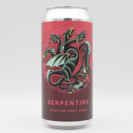 This is a can of Otherworld - Serpentine - 5.7% (440ml). It is a Sour craft beer available to buy from Ghost Whale, voted London's best craft beer shop.