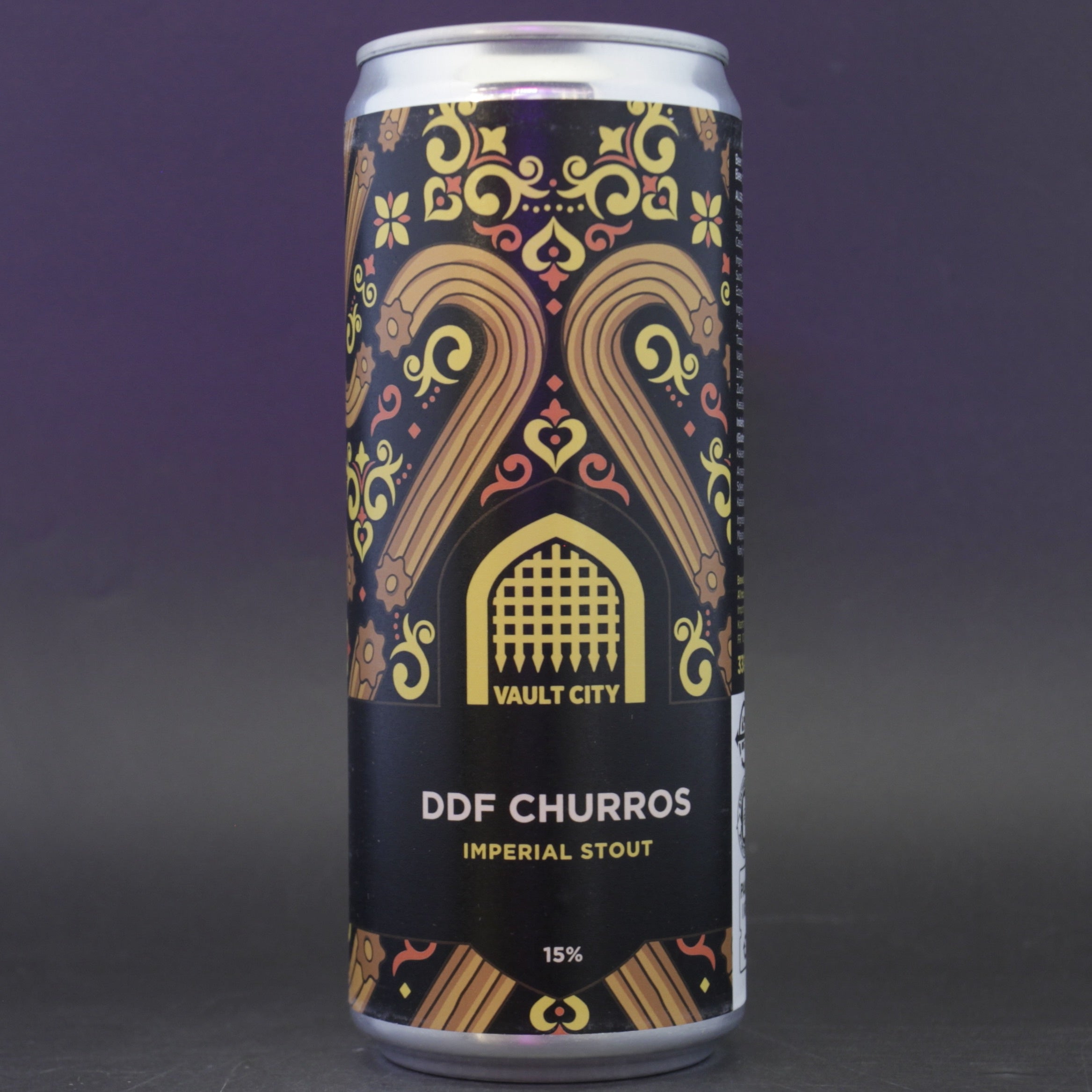 Vault City - DDF Churros - 15% (330ml) - Ghost Whale