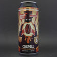 This is a can of Funky Fluid - Cospell - 11% (500ml). It is a Imperial Stout / Porter craft beer available to buy from Ghost Whale, voted London's best craft beer shop.