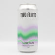 This is a can of Two Flints - Low Sun - 5% (440ml). It is a Pale Ale craft beer available to buy from Ghost Whale, voted London's best craft beer shop.