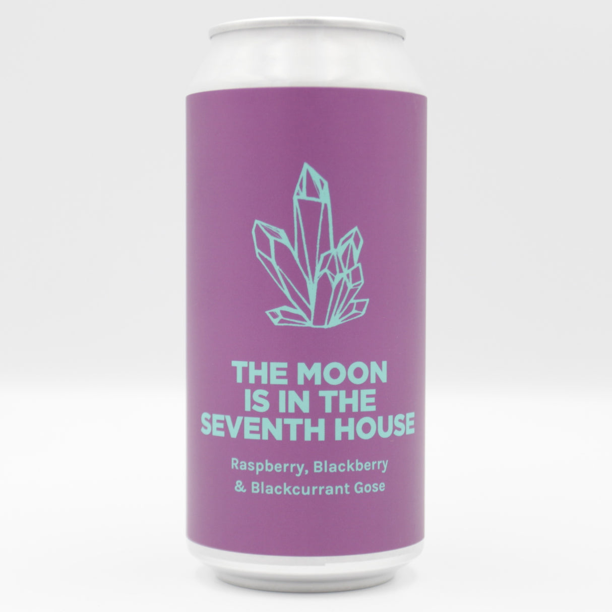 This is a can of Pomona Island - The Moon Is The Seventh House - 5% (440ml). It is a Sour craft beer available to buy from Ghost Whale, voted London's best craft beer shop.