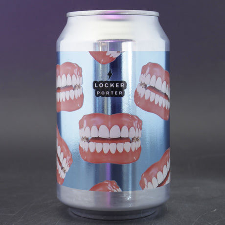 This is a can of Garage Beer Co - Locker - 4.5% (330ml). It is a Stout / Porter craft beer available to buy from Ghost Whale, voted London's best craft beer shop.
