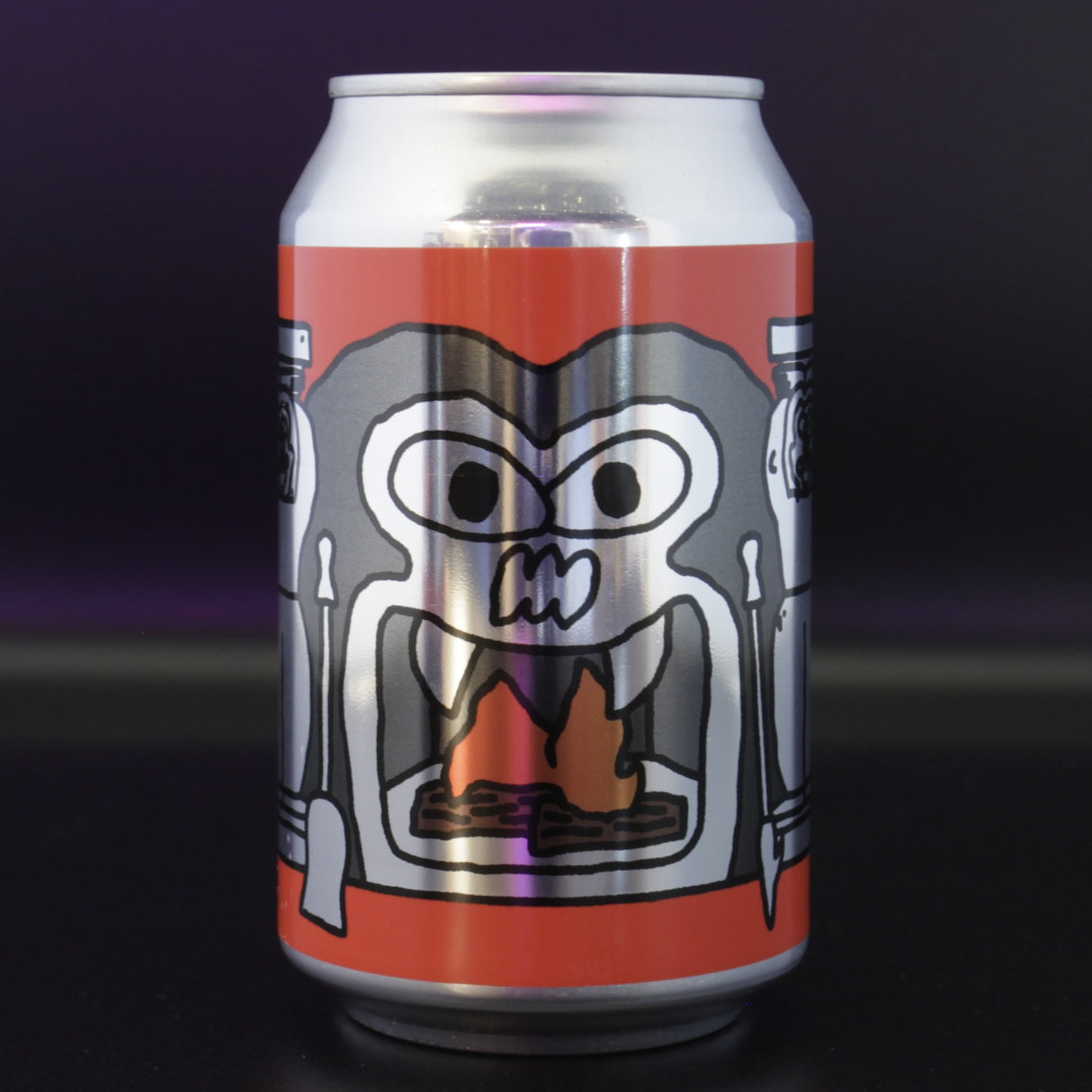 This is a can of Omnipollo - Winter Warmer Stout - 5% (330ml). It is a Stout / Porter craft beer available to buy from Ghost Whale, voted London's best craft beer shop.