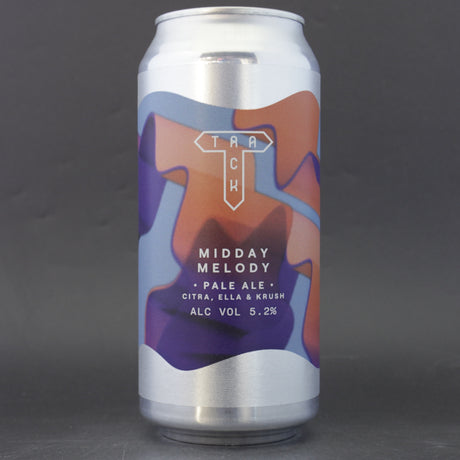This is a can of Track - Midday Melody - 5.2% (440ml). It is a Pale Ale craft beer available to buy from Ghost Whale, voted London's best craft beer shop.