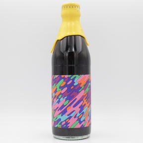 This is a bottle of Omnipollo - Barrel Aged Bianca Space Jam Lassi Gose - 14.5% (330ml). It is a Sour craft beer available to buy from Ghost Whale, voted London's best craft beer shop.
