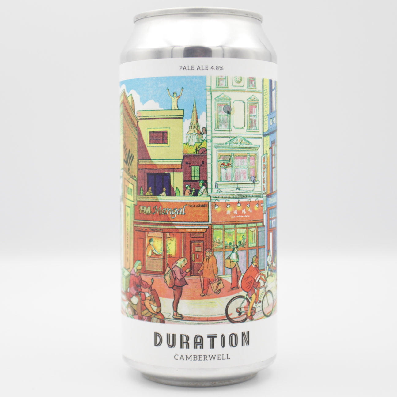 This is a can of Duration - Camberwell - 4.8% (440ml). It is a Pale Ale craft beer available to buy from Ghost Whale, voted London's best craft beer shop.