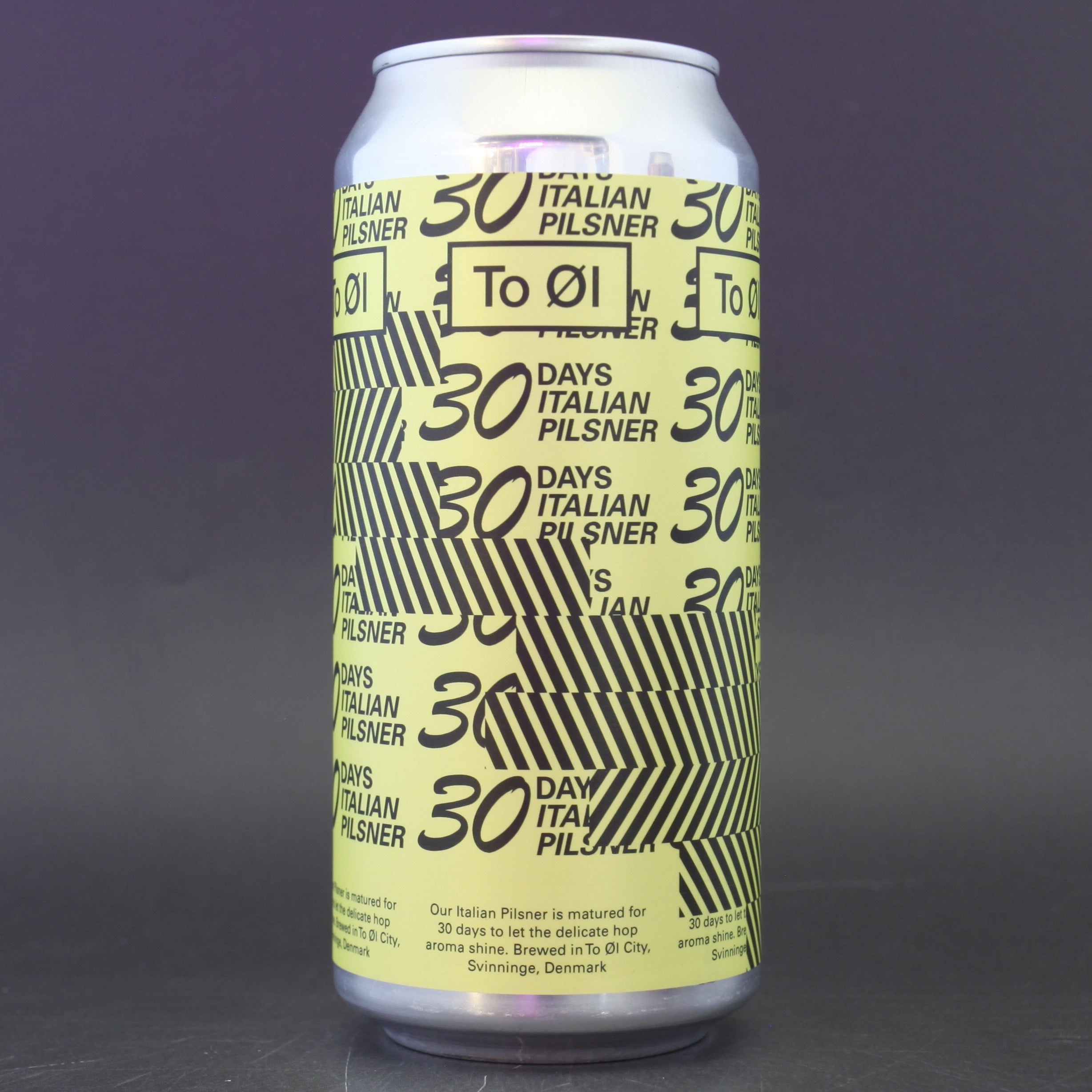 To Øl - 30 Days Italian Pilsner - 5% (440ml) - Ghost Whale