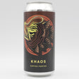 This is a can of Otherworld - Khaos - 4% (440ml). It is a Stout / Porter craft beer available to buy from Ghost Whale, voted London's best craft beer shop.