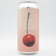 This is a can of UnBarred - Morello Cherry Sour - 3.3% (440ml). It is a Sour craft beer available to buy from Ghost Whale, voted London's best craft beer shop.