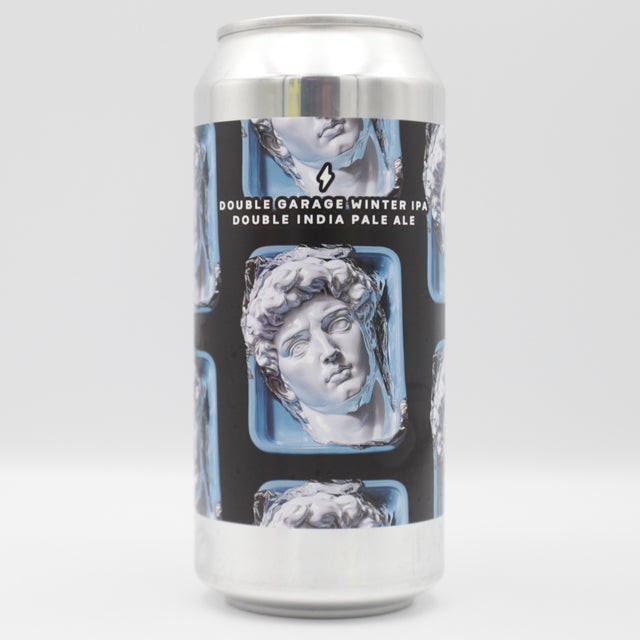 This is a can of Garage Beer Co - Winter DIPA - 8.5% (440ml). It is a Double IPA craft beer available to buy from Ghost Whale, voted London's best craft beer shop.