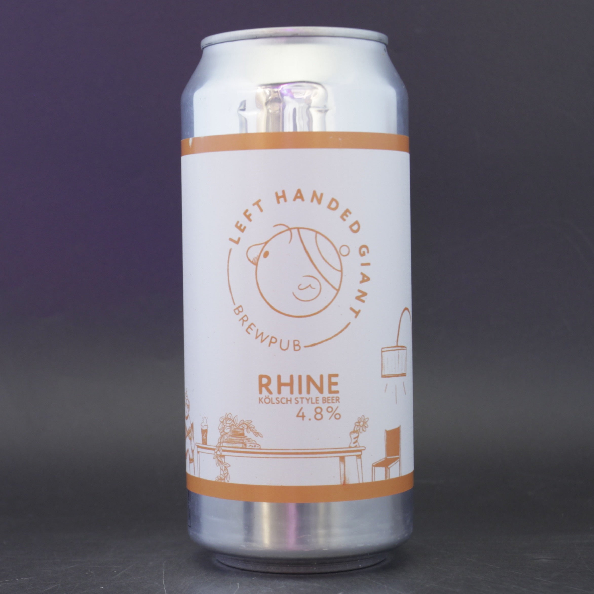 Left Handed Giant - Brewpub: Rhine - 4.8% (440ml) - Ghost Whale