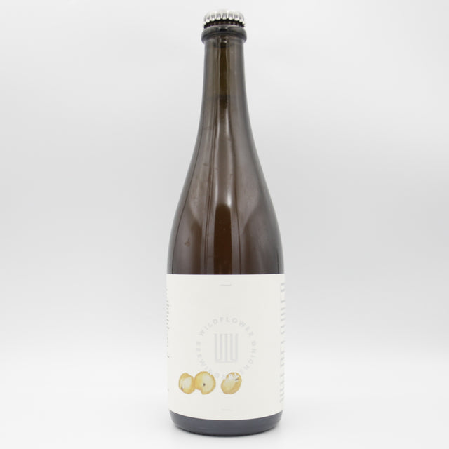 This is a sharing bottle of Wildflower - St Henry 2024 - 5.5% (750ml). It is a Wild Ale craft beer available to buy from Ghost Whale, voted London's best craft beer shop.