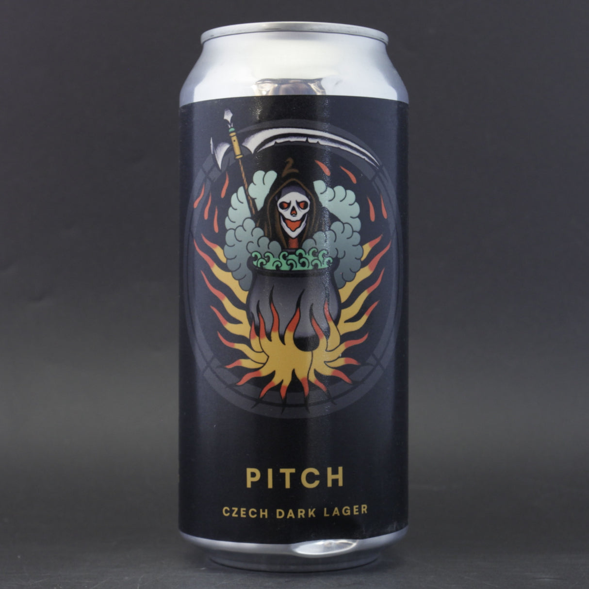 This is a can of Otherworld - Pitch - 5.5% (440ml). It is a Lager / Pilsner / Kölsch craft beer available to buy from Ghost Whale, voted London's best craft beer shop.