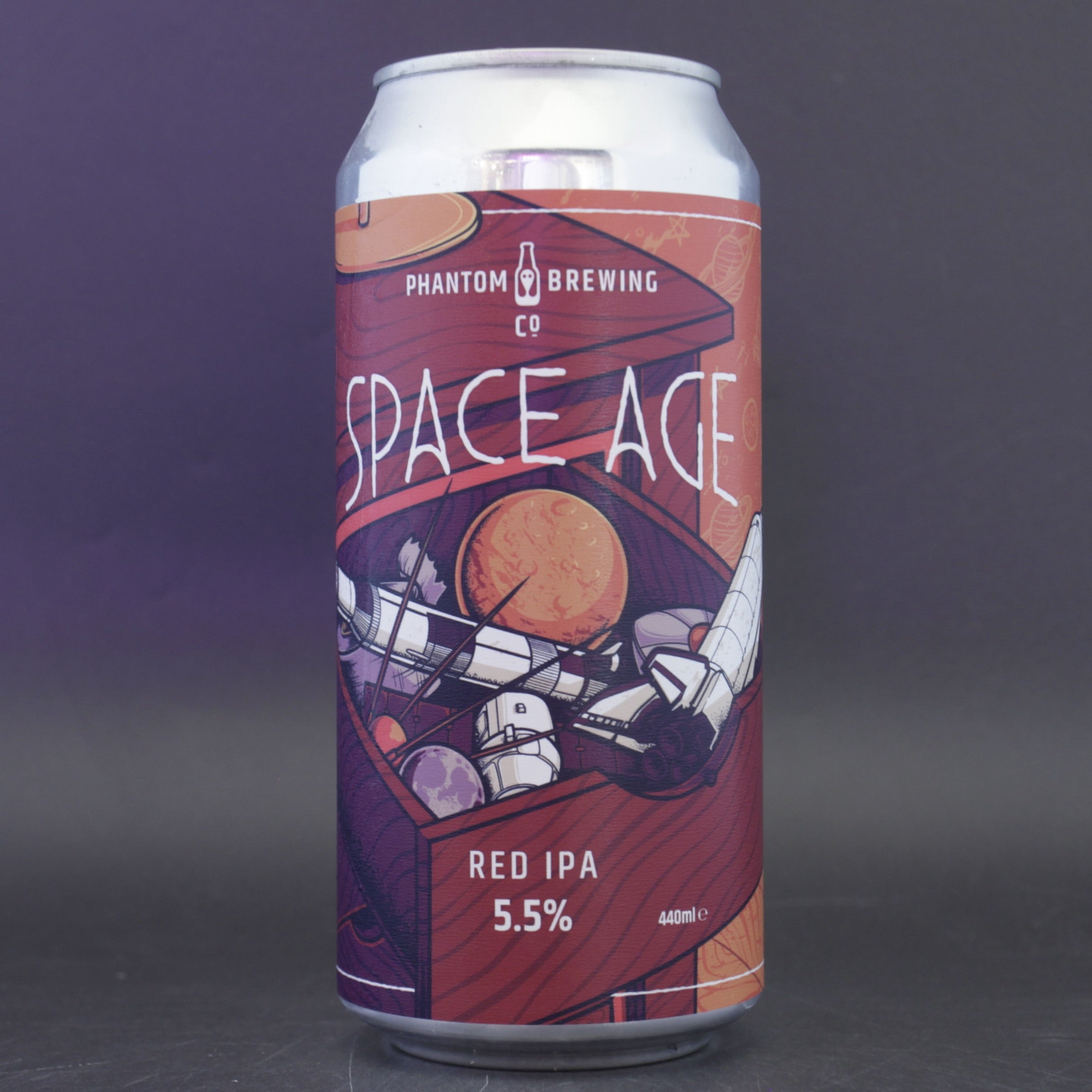 Phantom Brewing Co - Space Age - 5.5% (440ml) - Ghost Whale