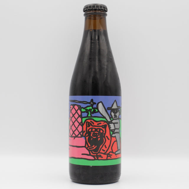 This is a bottle of Omnipollo / Angry Chair - Safari - 13% (330ml). It is a Imperial Stout / Porter craft beer available to buy from Ghost Whale, voted London's best craft beer shop.
