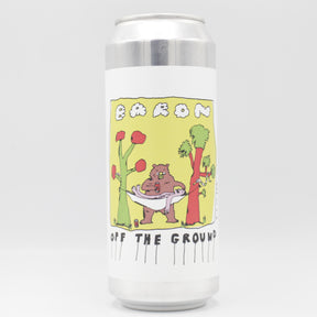 This is a can of Baron - Off The Ground - 6.2% (500ml). It is a IPA craft beer available to buy from Ghost Whale, voted London's best craft beer shop.