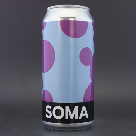 This is a can of SOMA - Cloud Nine - 6% (440ml). It is a IPA craft beer available to buy from Ghost Whale, voted London's best craft beer shop.